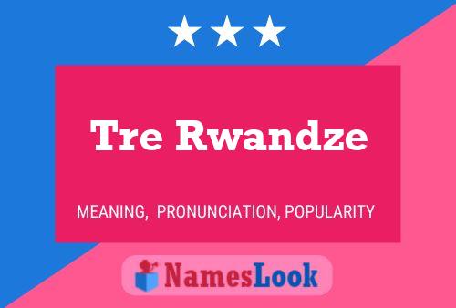 Tre Rwandze Naam Poster