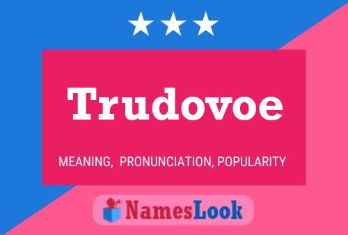 Trudovoe Naam Poster