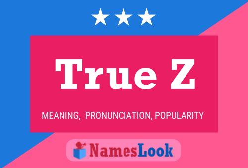 True Z Naam Poster