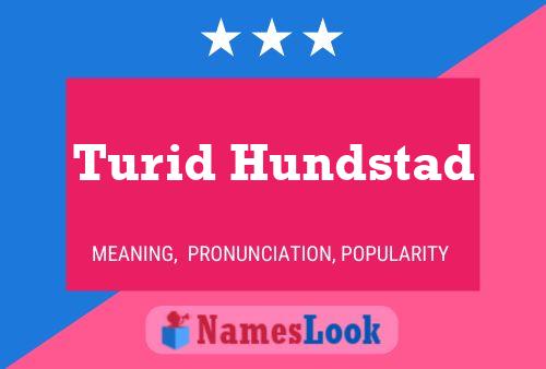 Turid Hundstad Naam Poster