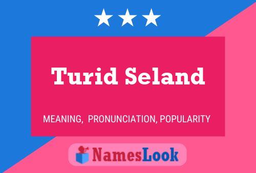 Turid Seland Naam Poster