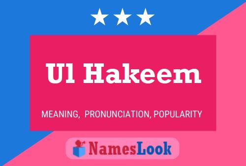 Ul Hakeem Naam Poster