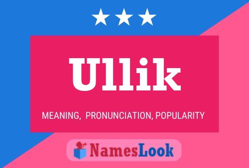 Ullik Naam Poster