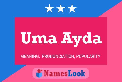 Uma Ayda Naam Poster