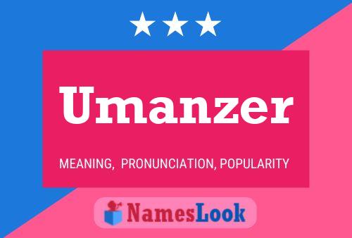 Umanzer Naam Poster