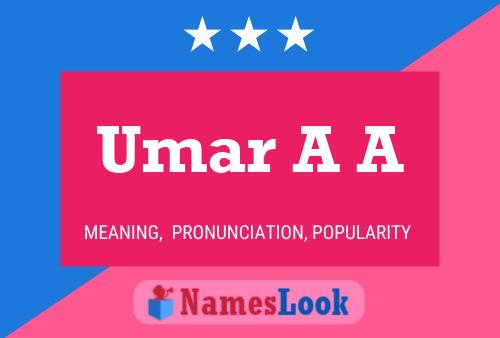 Umar A A Naam Poster