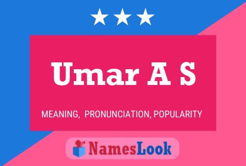 Umar A S Naam Poster