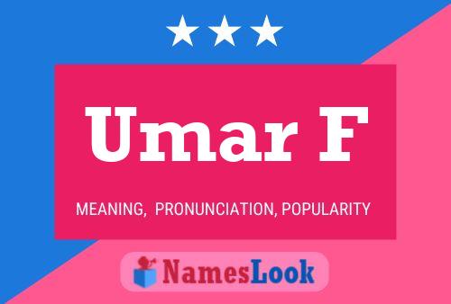 Umar F Naam Poster