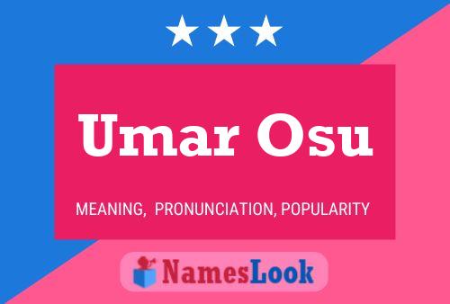 Umar Osu Naam Poster