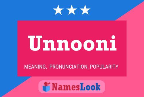 Unnooni Naam Poster