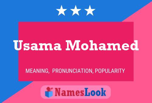 Usama Mohamed Naam Poster