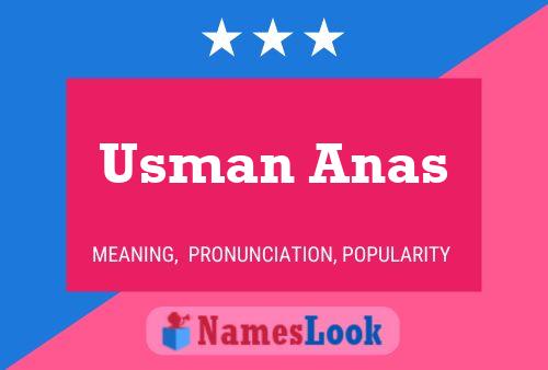 Usman Anas Naam Poster