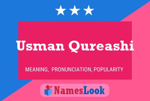 Usman Qureashi Naam Poster