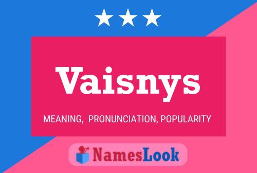 Vaisnys Naam Poster