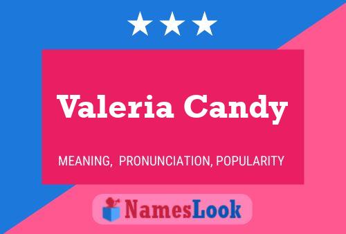 Valeria Candy Naam Poster