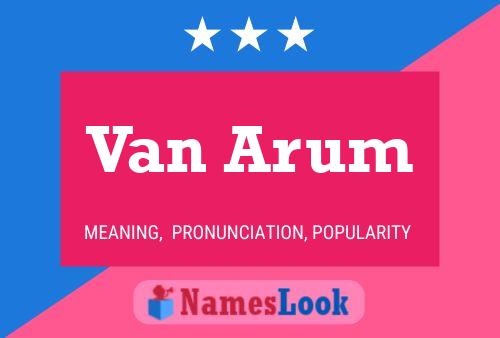 Van Arum Naam Poster