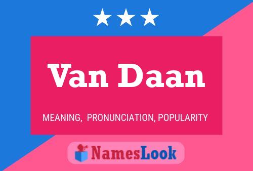 Van Daan Naam Poster