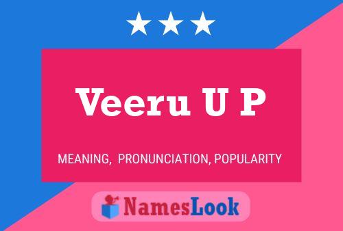 Veeru U P Naam Poster