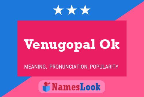 Venugopal Ok Naam Poster