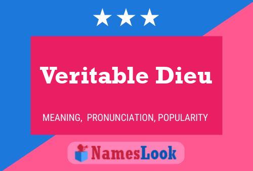 Veritable Dieu Naam Poster