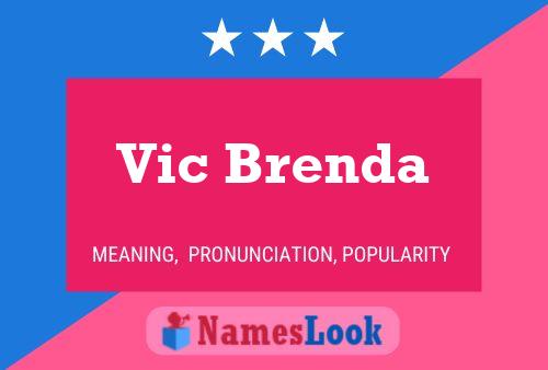 Vic Brenda Naam Poster