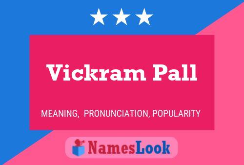 Vickram Pall Naam Poster