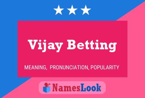 Vijay Betting Naam Poster