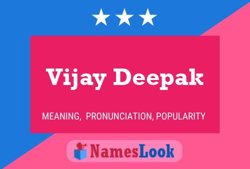 Vijay Deepak Naam Poster