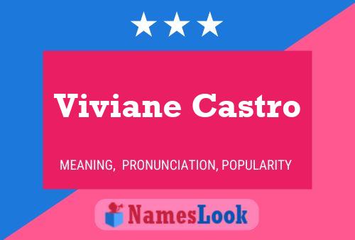 Viviane Castro Naam Poster