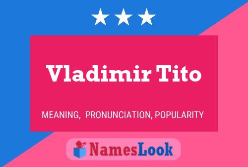 Vladimir Tito Naam Poster