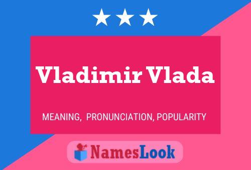 Vladimir Vlada Naam Poster