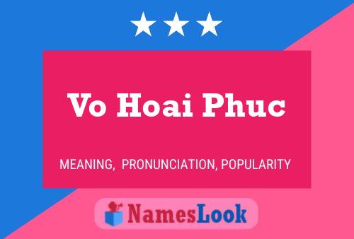 Vo Hoai Phuc Naam Poster