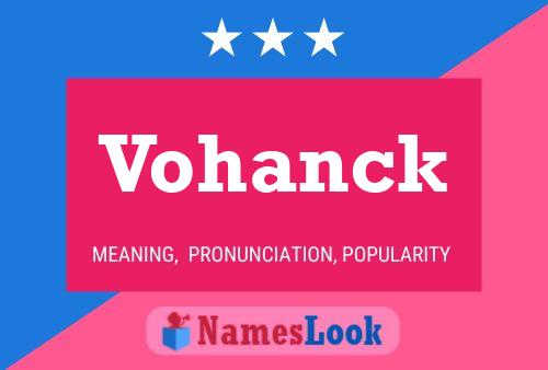 Vohanck Naam Poster