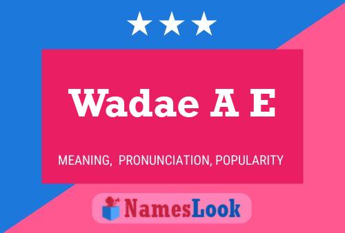 Wadae A E Naam Poster