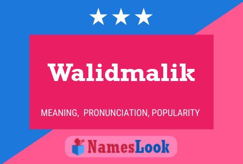 Walidmalik Naam Poster