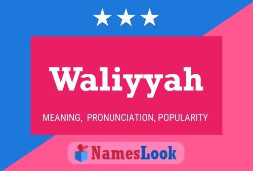 Waliyyah Naam Poster