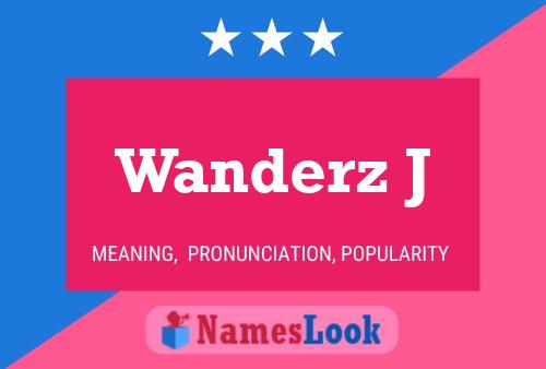 Wanderz J Naam Poster