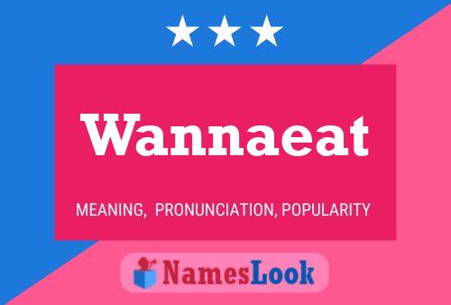 Wannaeat Naam Poster