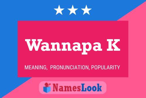 Wannapa K Naam Poster