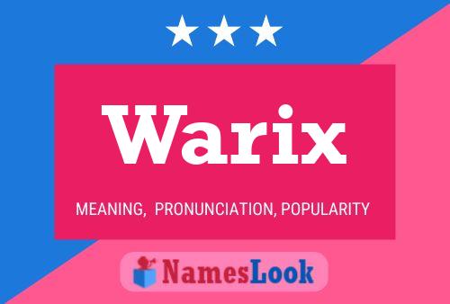 Warix Naam Poster