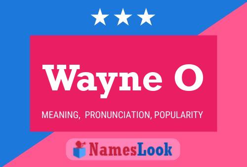 Wayne O Naam Poster