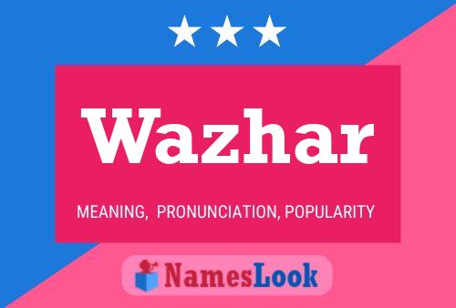 Wazhar Naam Poster