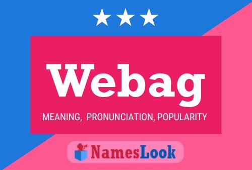 Webag Naam Poster