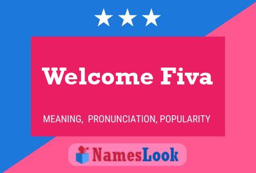 Welcome Fiva Naam Poster