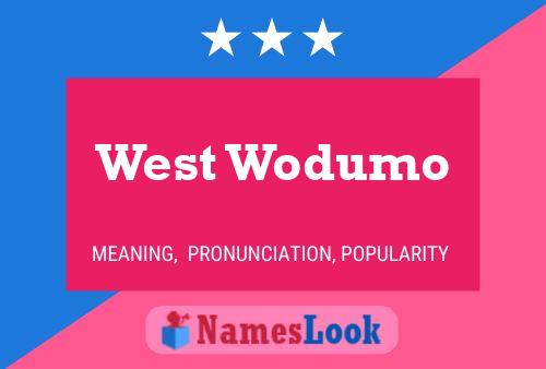 West Wodumo Naam Poster