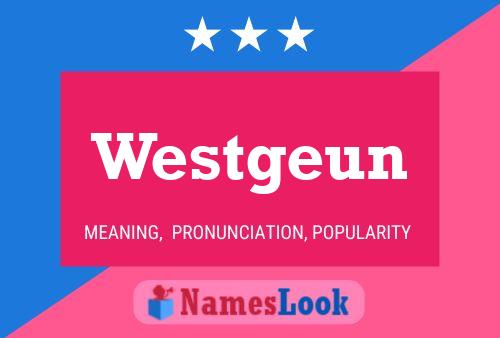 Westgeun Naam Poster