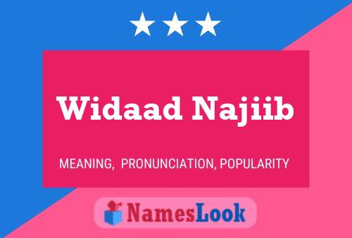 Widaad Najiib Naam Poster