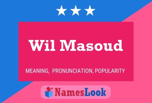 Wil Masoud Naam Poster