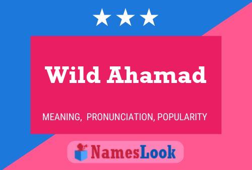 Wild Ahamad Naam Poster