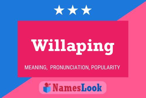 Willaping Naam Poster